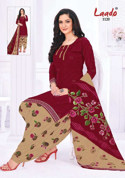 Laado Priti Patiyala Vol-11 Cotton Print Designer Readymade With Inner